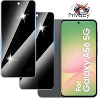 Protection d'écran en verre trempé pour Samsung Galaxy A15 A25 A14 A23 A26, couverture intégrale, anti-espionnage, anti-rayures, film protecteur