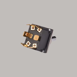 Điện đen thu nhỏ Rocker chuyển đổi chuyển đổi dpdt chuyển đổi chuyển đổi ô tô không thấm nước - Product Image 3