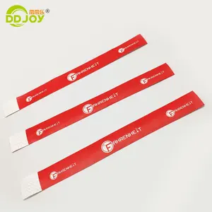 Cheap Tyvek Paper Wristband Disposable Tyvek Bracelets For Promotional Party