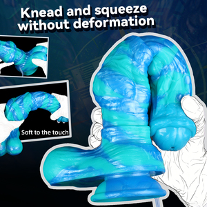 Dildo de Silicona Suave con Simulación Realista de Clímax, Juguete Erótico para Adultos con Diseño de Caballo Musculoso y Eyaculación - Product Image 3