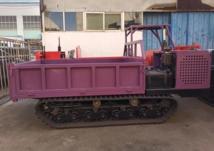 China Mini Crawler Truck Dumper 3 Tonnen selbst ladende Crawler Dumper Dump Truck Transporter mit hoher Qualität - Product Image 2