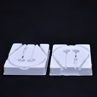Moule d'emballage en PET pour plateau d'insertion sous blister thermoformé sur mesure pour casques audio, présentoir de vente au détail, OEM ODM
