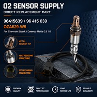 Sonde Lambda O2 (Sonde d'Oxygène) en Zircone 96415639 OZA629-W5 pour Chevrolet Spark Daewoo Matiz 0.8L-1.0L (Sonde de rapport air-carburant)