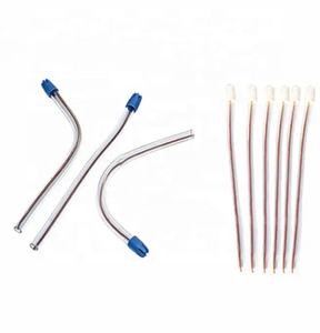 Di alta qualità pieghevole monouso aspiratore aspiratore aspiratore punta dentaria espulsore saliva trasparente forniture dentali - Product Image 5