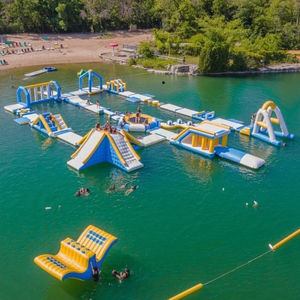 Parc aquatique gonflable commercial personnalisé pour enfants et adultes, jeux aquatiques extérieurs, parc aquatique flottant sur l'eau pour la <span class=keywords><strong>location</strong></span> <span class=keywords><strong>de</strong></span> fêtes - Product Image 2