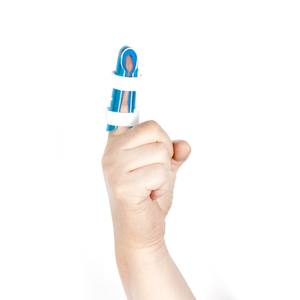 Attelle de <span class=keywords><strong>phalange</strong></span> en alliage d'aluminium Attelle de protection fixe des doigts avec support de <span class=keywords><strong>doigt</strong></span> fixe Phalanx Clip - Product Image 4