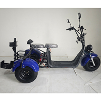 Scooter Eléctrico EEC de 2000W, 60v20ah, con GPS, Tres Ruedas, Tipo Harley, Neumáticos Anchos, para Adultos, Carrito de Golf