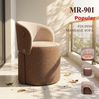 MR-901 Rechargeable salon canapés Shiatsu Pétrir Tapotant Chauffage Pliant Chaise de Massage