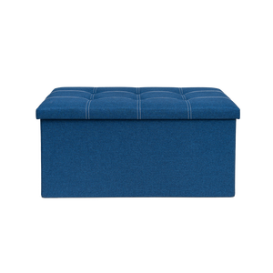 Taburete de almacenamiento más vendido, muebles modernos para sala de estar, caja de almacenamiento de tela de bambú, muestra de la más alta calidad disponible - Product Image 4