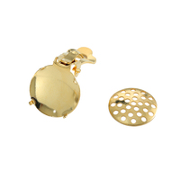 Nouveau design plaqué or, clips d'oreille grenouille pour boucles d'oreilles non percées, apprêts de bijoux