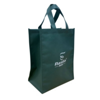 Precio de tela no tejida PP Duty Reutilizable Compras de comestibles Bolsa de mano personalizada Ropa Bolsas de compras no tejidas
