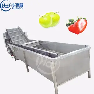 Nutmeg Air Bubble Washing Machine China Factory Supplier Vegetable Washing Machine