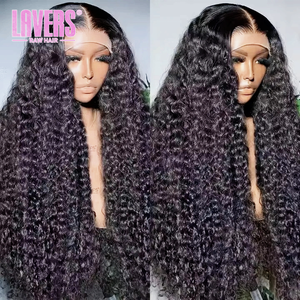 13x6 sóng nước Remy con người Ấn Độ tóc giả tóc glueless Swiss ren phía trước Tóc Giả Pre ngắt lỏng sâu xoăn Full HD ren tóc giả - Product Image 4