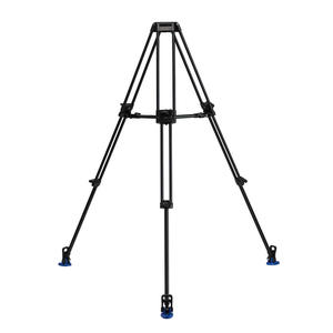 Trípode de vídeo profesional de doble etapa, accesorio de aluminio resistente, para carga pesada y cámaras armadas, envío gratis - Product Image 5