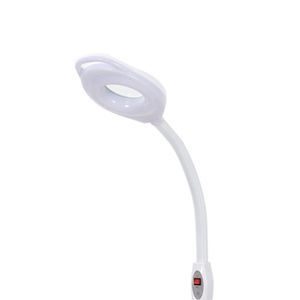 Lampe <span class=keywords><strong>Loupe</strong></span> Cosmétique LED sur Pied avec Support Réglable à 360° et Grossissement 16x pour Visage et Yeux – Prise US - Product Image 2
