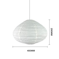 Abat-jour pliable en papier moderne, écologique, fait main et personnalisé pour une utilisation en intérieur, luminaires de plafond pour salon