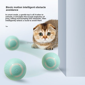 Köpekler için Akıllı Dönen Toplar Evcil Hayvan İnteraktif Oyuncakları Hareketli Oyuncak Elektrikli Hareket Eden Çiğneme Topu Sesli Köpek Oyuncak Topu İpli - Product Image 6