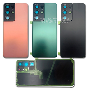 Couvercle de batterie de remplacement pour Samsung S21 Ultra S6 S7 S8 S9 S10 S20 S22 S22 + s22U <span class=keywords><strong>nore</strong></span> 20 Back Housing Rear Glass Cover - Product Image 3
