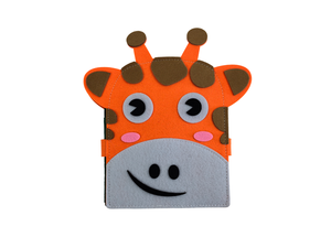 新款Girraf感觉教育忙碌板玩具软活动烦躁安静书2-6岁男孩女孩工厂 - Product Image 3