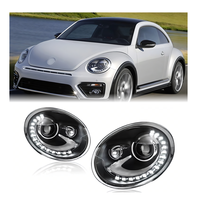 Coccinelle 2013-2018 DRL LED mise à niveau phare clignotant lampe frontale assemblage modifié Signal Auto accessoires pour Volkswagen pour VW
