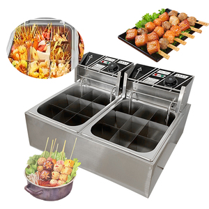 Vente à chaud grande couronne de friteuse <span class=keywords><strong>aigle</strong></span> friteuse lourde grande friteuse commerciale support de sol - Product Image 2