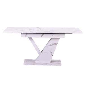 <span class=keywords><strong>Tavolo</strong></span> da Pranzo Rettangolare <span class=keywords><strong>Allungabile</strong></span> in MDF per 4-<span class=keywords><strong>6</strong></span> Persone, Design Moderno di Lusso per Soggiorno, Stile Cinese - Campione Gratuito - Product Image 3