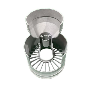 Impulsor Cerrado Impreso en 3D de Acero Inoxidable 316L Personalizado para Bomba Industrial con Geometría Compleja - Product Image 2