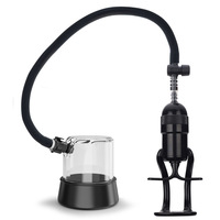 Nouvelle pompe de massage pour gland du pénis masculin, exercice de désensibilisation, coupe anale postérieure en forme de champignon