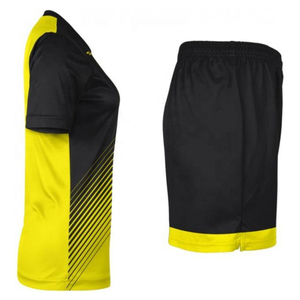 ชุดยูนิฟอร์มฟุตบอลแบบกำหนดเองสำหรับผู้ชาย สีน้ำเงินแดง พิมพ์ลายแบบ Sublimation ระบายเหงื่อได้ดี ผลิตจากโพลีเอสเตอร์ 100% แขนสั้น คอกลม สำหรับผู้ใหญ่ - Product Image 5