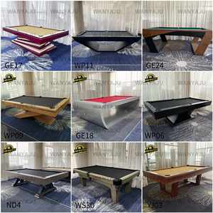 Cao cấp rắn gỗ Slate tất cả trong một bida đa trò chơi thiết kế sang trọng 3 trong 1 hiện đại hồ bơi bảng 7ft 8ft 9ft - Product Image 2