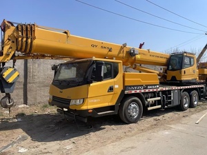 Grue d'occasion QY25KC 25 tonnes, bien entretenue, testée et fonctionnelle, prix abordable, grue d'occasion 25t 50t 70t 80t 100t en promotion - Product Image 2