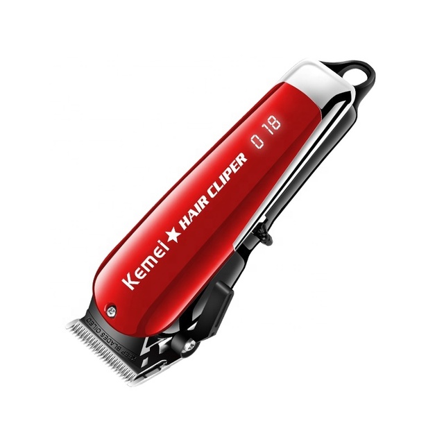 For Kemei KM-2611 Professional Barber Hair for Clipper Powerful Electric Hair Cutting Machine LCD Display USB Power for Home
