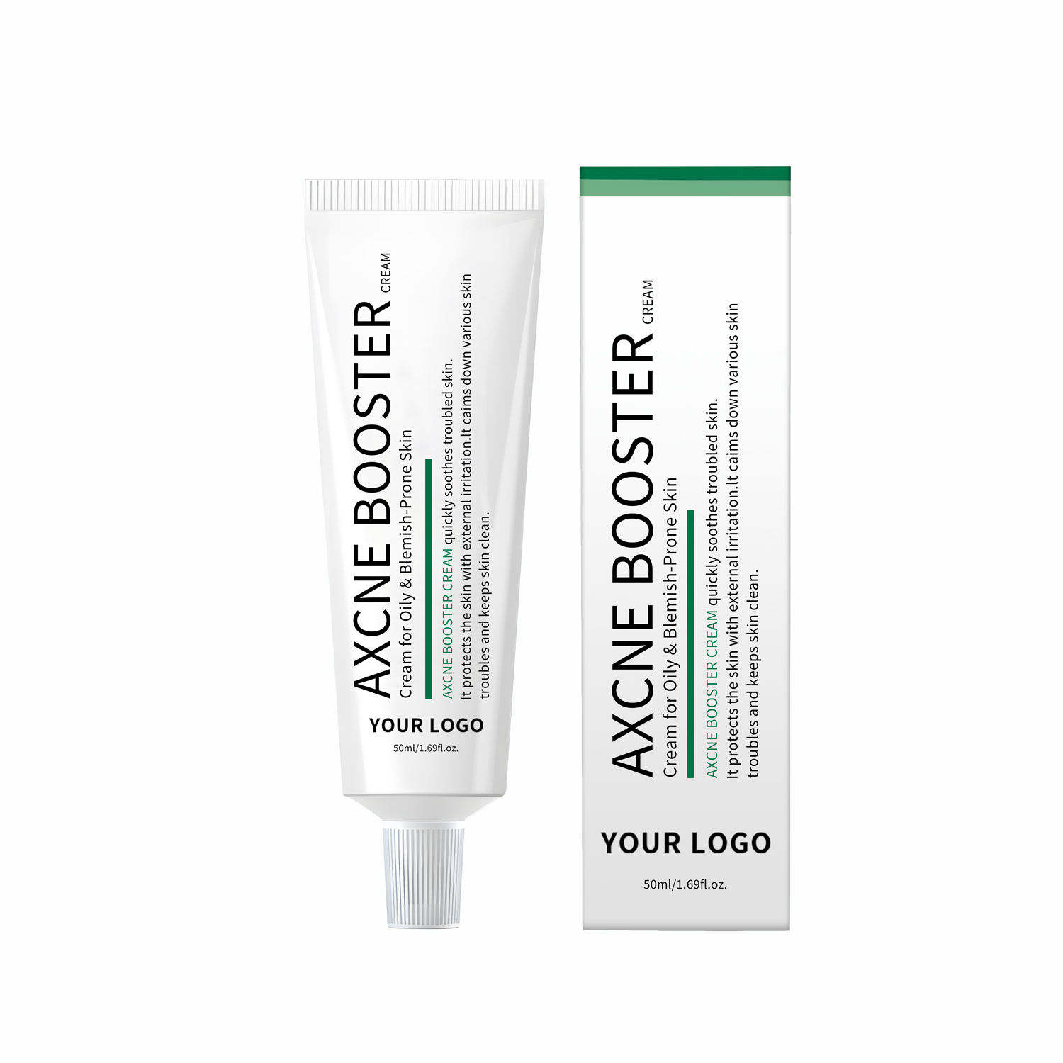 Crème booster contre l'acné Centella Asiatica