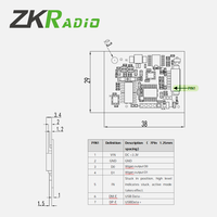 Módulo Lector RFID de Fábrica al por Mayor, 13.56MHz, Doble Banda, con Interfaz USB para Control de Acceso