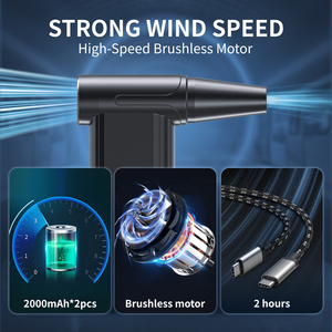 Handheld <strong>Vacuum</strong> <strong>Cleaner</strong> Car <strong>Vacuum</strong> with Brushless Motor Lightweight LED Light Slim Mini <strong>Vacuum</strong> <strong>Cleaner</strong> for Car Home Office - Product Image 6