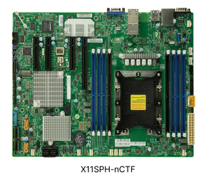 Carte mère de serveur ATX MBD-X11SPH-nCTPF/<span class=keywords><strong>nCTF</strong></span> avec socket unique LGA-3647 (socket P) Intel C622, prise en charge DDR4 - Product Image 2