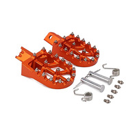CRF XR Repose-pieds de vente chaude avec kits de ressort pour la plupart des petits vélos de saleté adaptés pour Honda