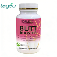 Capsules de renforcement des fesses 100% naturelles pour femmes, marque privée OEM, certifiées GMP ISO22000