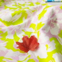 Tissu en coton peigné tissé léger à motif personnalisé, imprimé numérique, pour robe