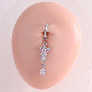 Mode 18K Plaqué Or <span class=keywords><strong>Bijoux</strong></span> De Corps Sexy <span class=keywords><strong>Non</strong></span> Piercing Anneaux De Ventre <span class=keywords><strong>pour</strong></span> Femmes Filles Papillon Zircon Dangle <span class=keywords><strong>Nombril</strong></span> Anneau <span class=keywords><strong>pour</strong></span> La Fête - Product Image 3