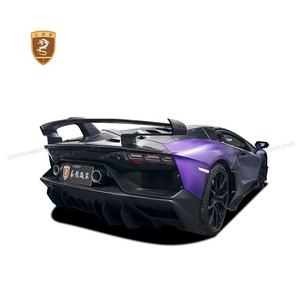 ชุดตัวถังรถ svj สำหรับ lambสัญลักษณ์ <span class=keywords><strong>Aventador</strong></span> <span class=keywords><strong>S</strong></span> 2011-2016 LP700 LP750 LP720พร้อมกระโปรงหน้าด้านข้างกันชนหลัง - Product Image 5