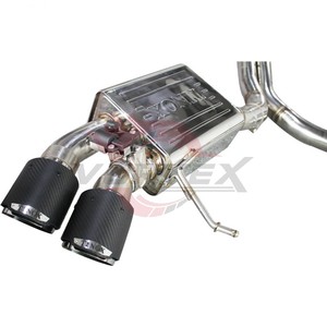 Sistema de Escape Valvetronic Vortex Performance para Porsche Macan 95B 2.0T 2014-2017, Acero Inoxidable Catback con Puntas de Carbono - Product Image 4