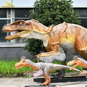 Modello di Dinosauro Robotico Realistico a Grandezza Naturale <span class=keywords><strong>T</strong></span>-<span class=keywords><strong>Rex</strong></span> Animatronico Gigante per Parchi di Divertimento all'Aperto - Product Image 4