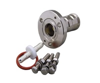 Adaptateur de connecteur coaxial RF en laiton, convertisseur de flange électrique EIA 7/8'' vers prise femelle DIN 7/16