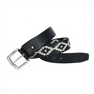Ceinture en cuir polo de haute qualité avec boucle en alliage doré, fabricant OEM, fournisseur d'exportation, conception personnalisée, approvisionnement en gros, meilleur prix - Product Image 3