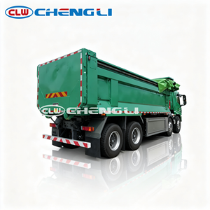 Camión Volquete Eléctrico 31T 8X4 de Servicio Pesado con Batería CATL de Carga Rápida, Cero Emisiones, Volquete para Minería - Product Image 5
