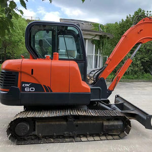 Excavateur d'occasion Corée Doosan DX60 6 tonnes Mini pelle sur chenilles DX75 DX65 DX55 DX80 DX88 Petite pelle agricole d'occasion en vente bon marché - Product Image 1