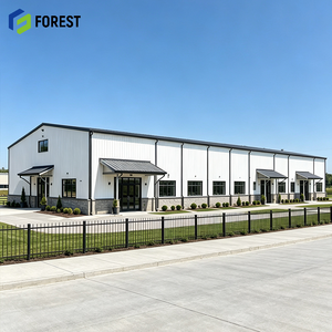 Structure Modulaire Préfabriquée en Acier Ignifuge pour Manège Équestre, Grande Portée, Bâtiment Couvert pour l'Entraînement au Saut d'Obstacles - Product Image 1