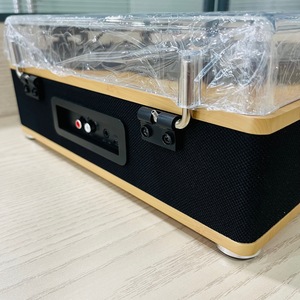 Vieux tourne-disque Mouvement Rétro Tourne-disque <span class=keywords><strong>vinyle</strong></span> avec petit Triangle Plastique Caractéristique Audio & Vidéo Accessoires - Product Image 4