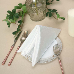 Serviettes en tissu brodées à la main en lin 100% de luxe jetables durables pour toutes les occasions - Product Image 4